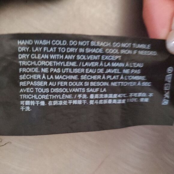 Theory Snap Henley Shirt in Modal Jersey Long Sleeve Relaxed Fit Gray Medium - Picture 10 of 11